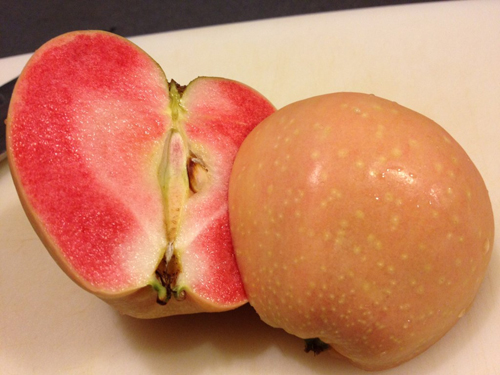 Apple variety Pink pearls